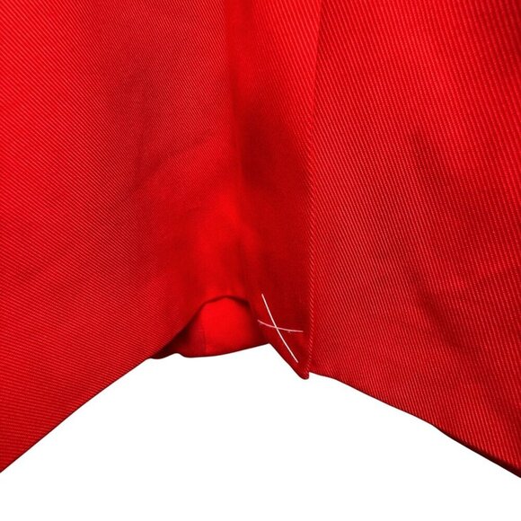 NEW Loft Red Blazer Size 14 Womens Classic Jacket Preppy Classic Holiday - Picture 11 of 12